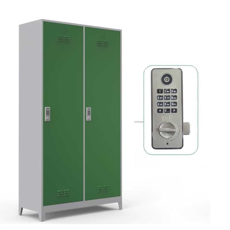2'li Soyunma Dolabı Oturmalı Elektronik Kilitli